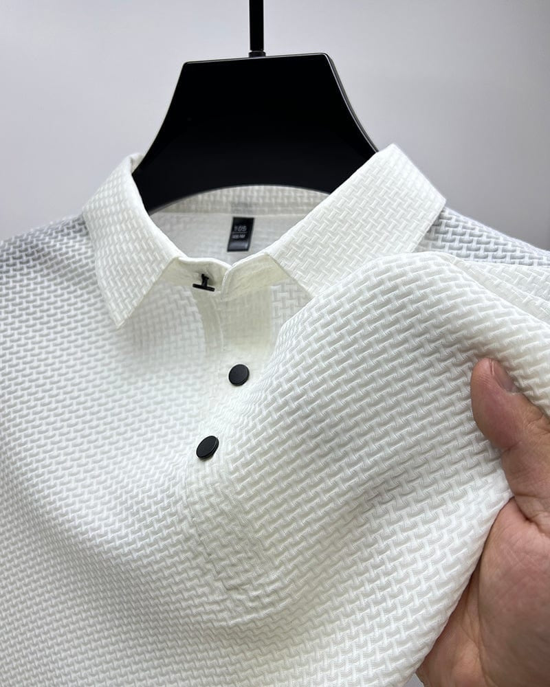 Luksusowa koszulka polo dla mężczyzn, elegancka i komfortowa